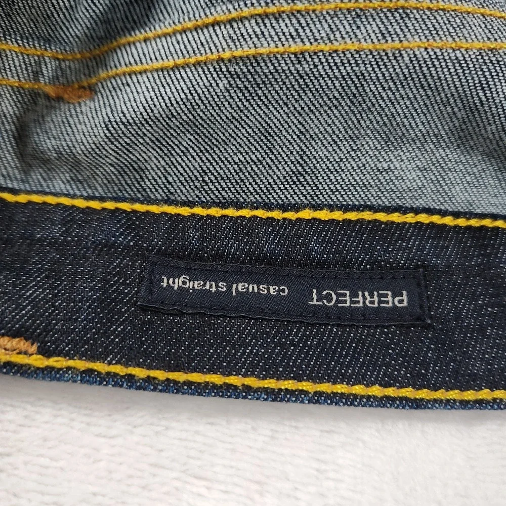 Citizens of Humanity Men's 42x32 Jeans Perfect Casual Straight Dark Wash‎ Denim